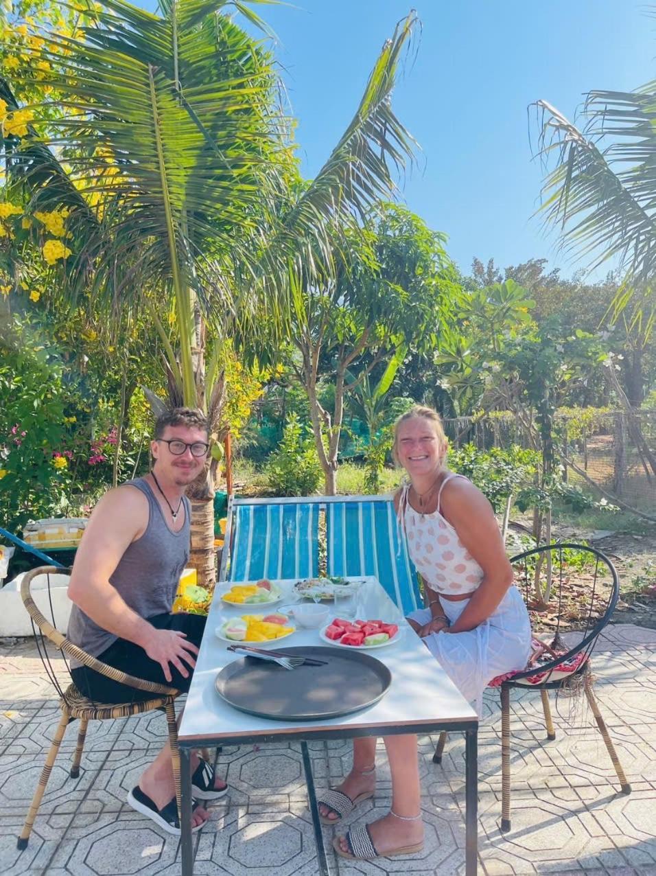 Moc Homestay- Near Bai Dai Beach Cam Lam Екстериор снимка